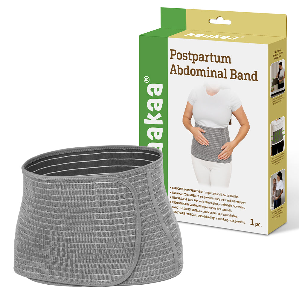 Postpartum Abdominal Band - Grey
