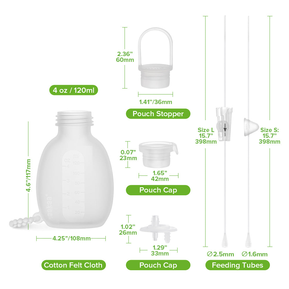 Supplemental Feeding Tube & Pouch Set (SNS)
