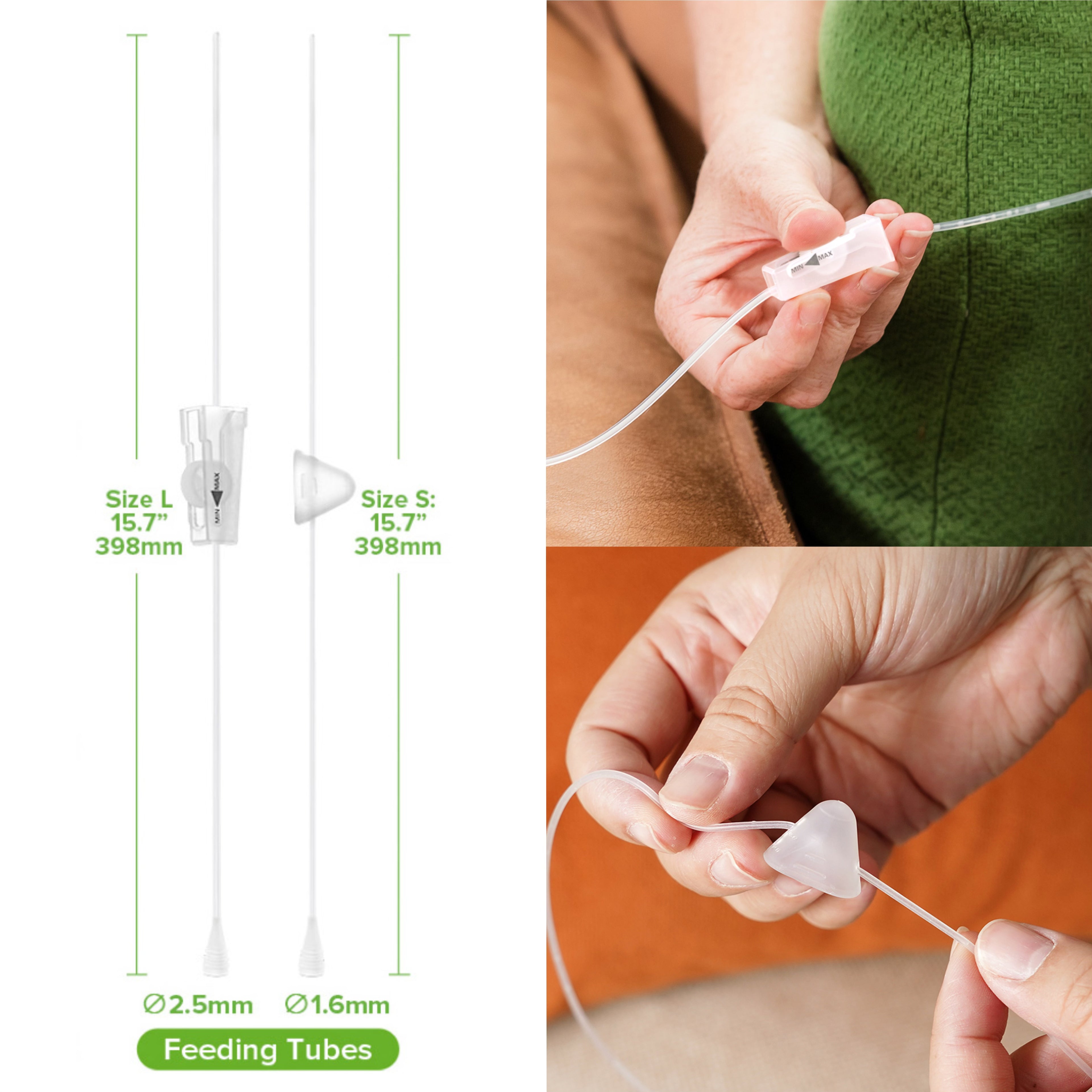 Supplemental Feeding Tube & Pouch Set (SNS)