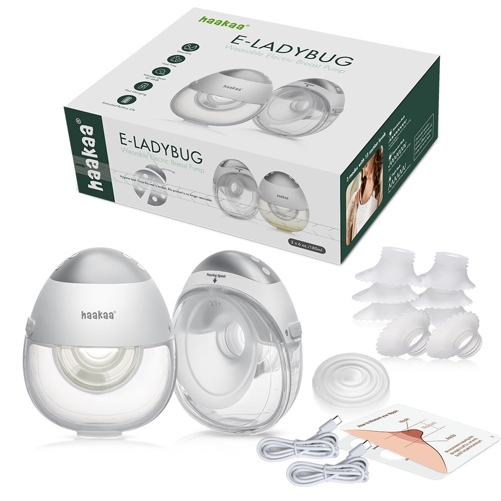 E-Ladybug Wearable Electric Breast Pump - 2PK