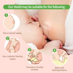 Silicone Nipple Shields 2 Pack