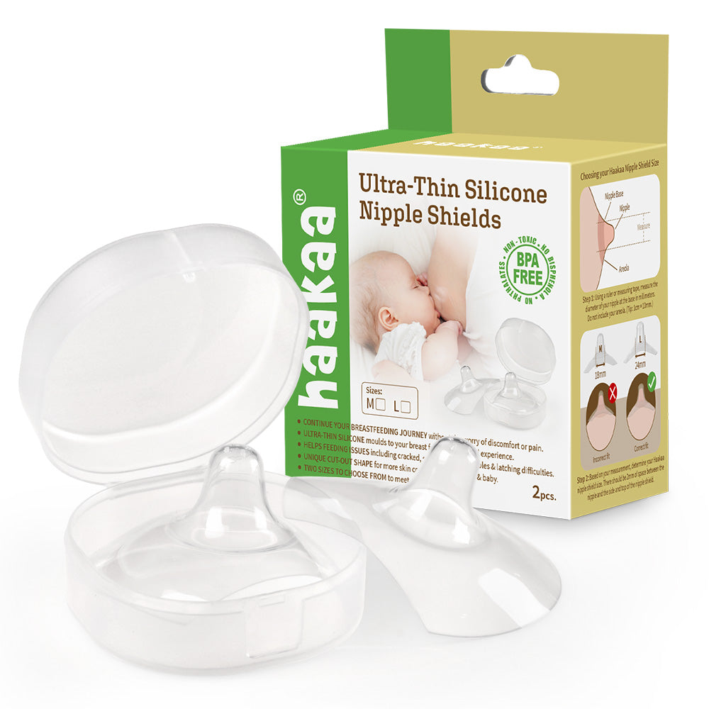 Silicone Nipple Shields 2 Pack