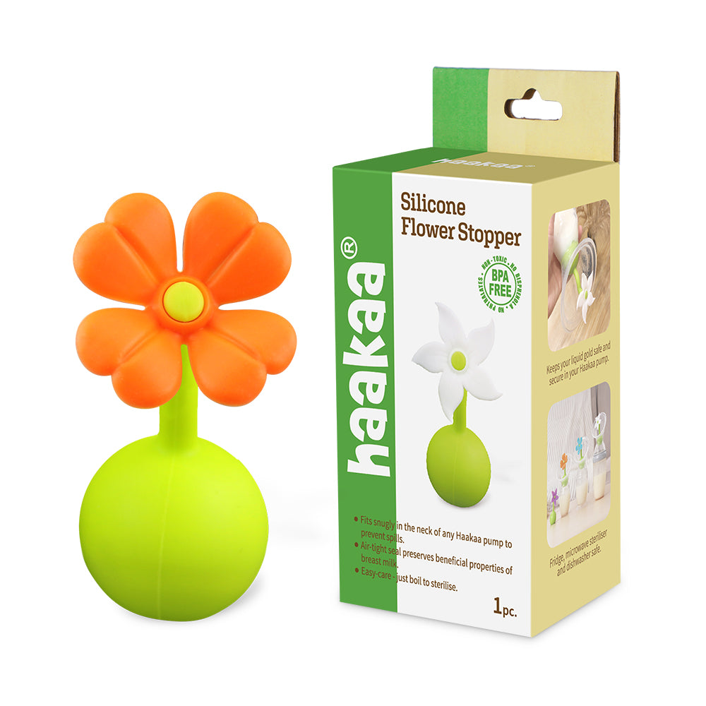 Silicone Breast Pump Flower Stopper