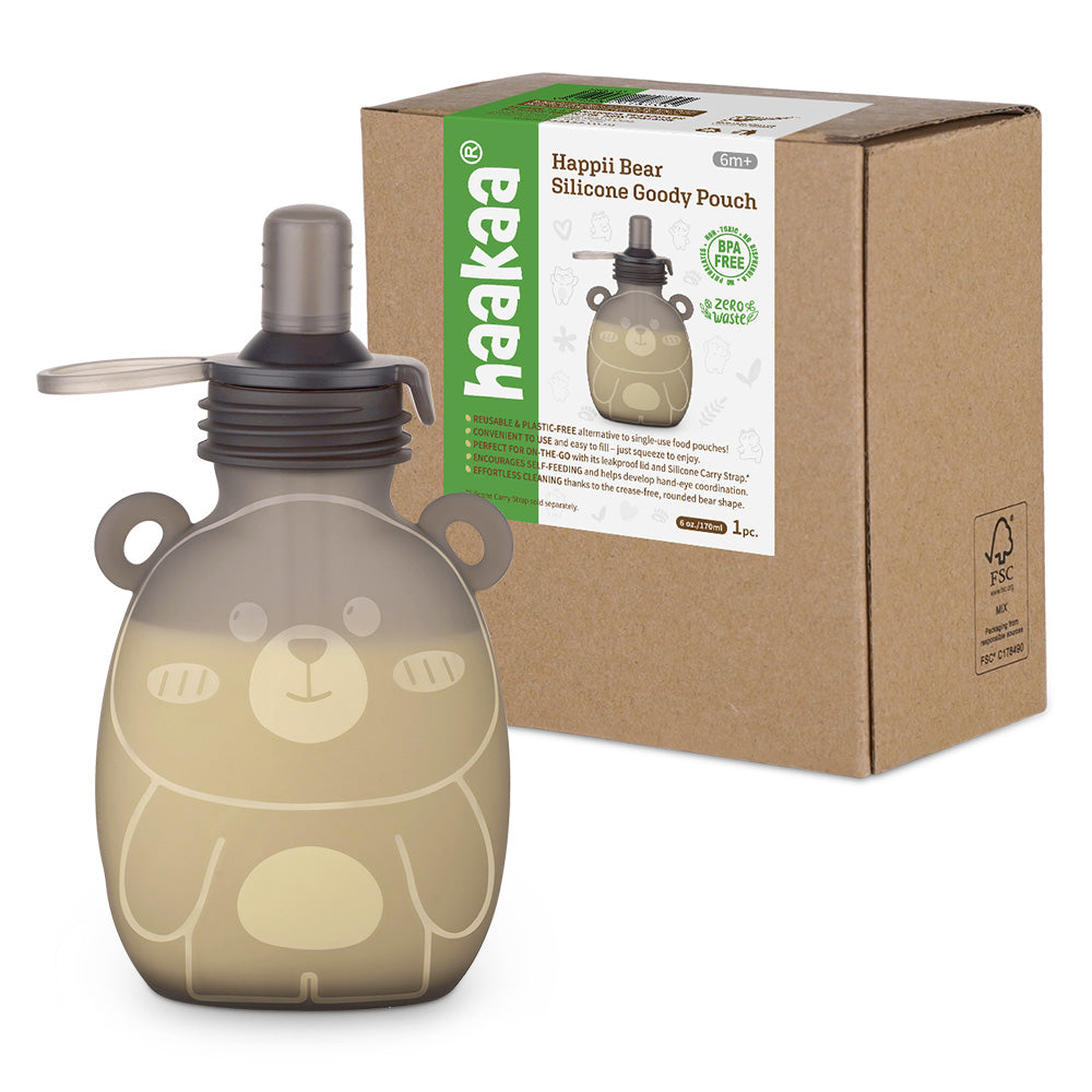 Happii Bear Silicone Goody Pouch 170ml