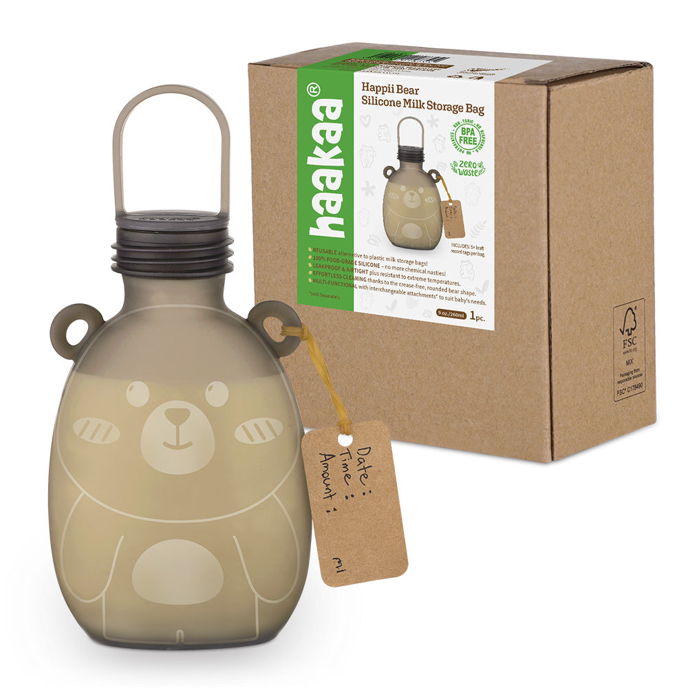 Happii Bear Silicone Milk Storage Bag 260ml