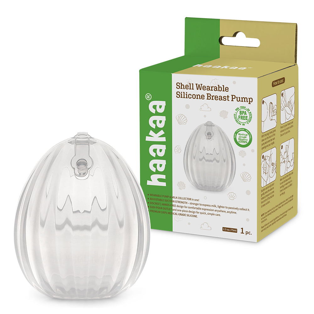 Shell Wearable Manual Breast Pump