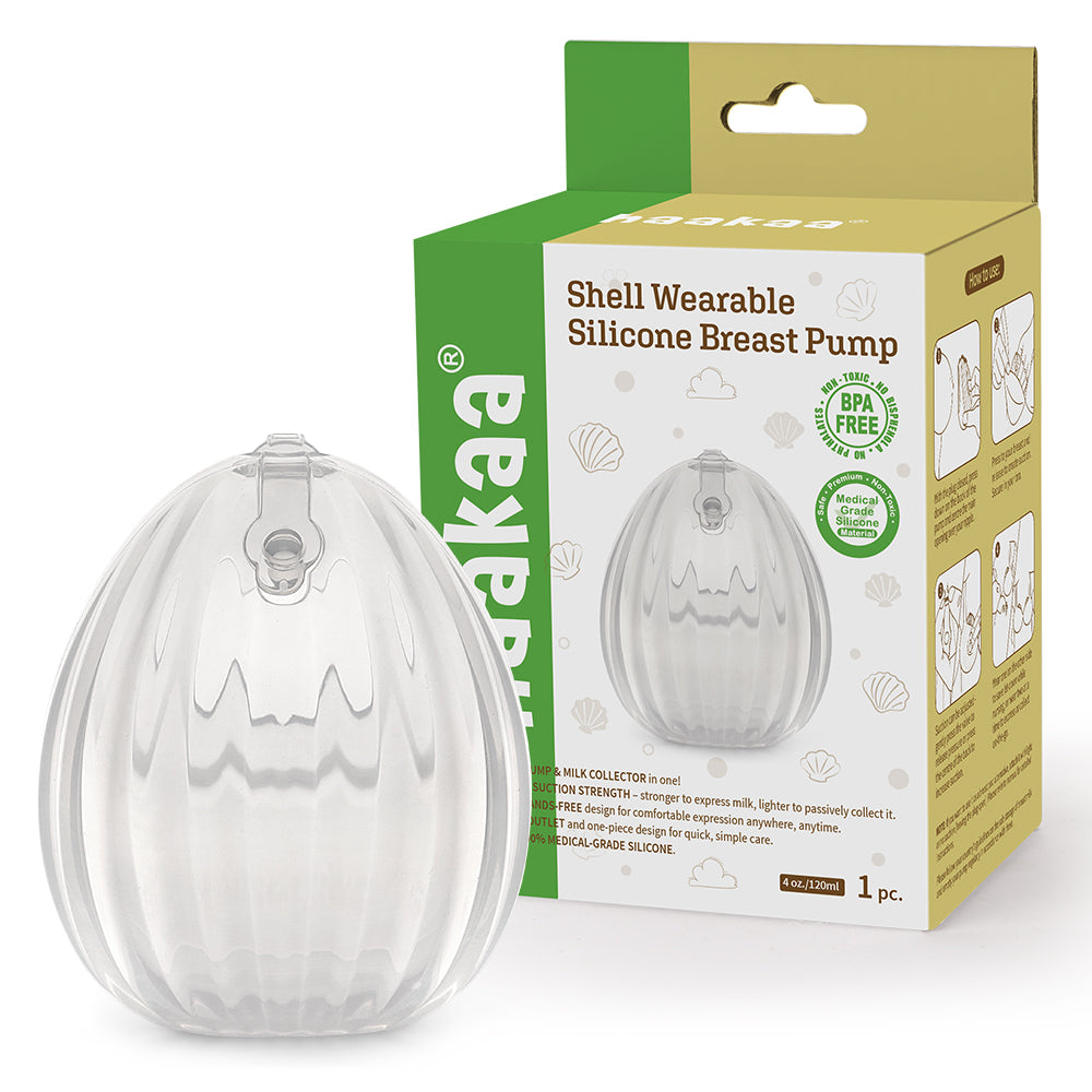 Shell Wearable Manual Breast Pump