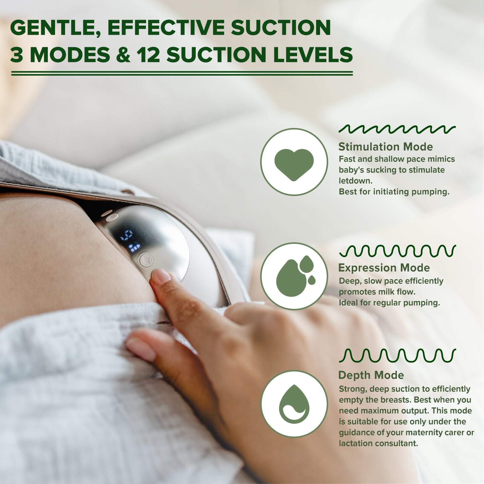 E-Ladybug Wearable Electric Breast Pump - 2PK