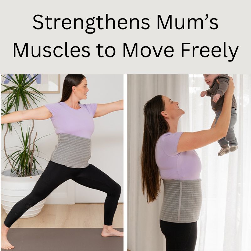 Postpartum Abdominal Band - Grey