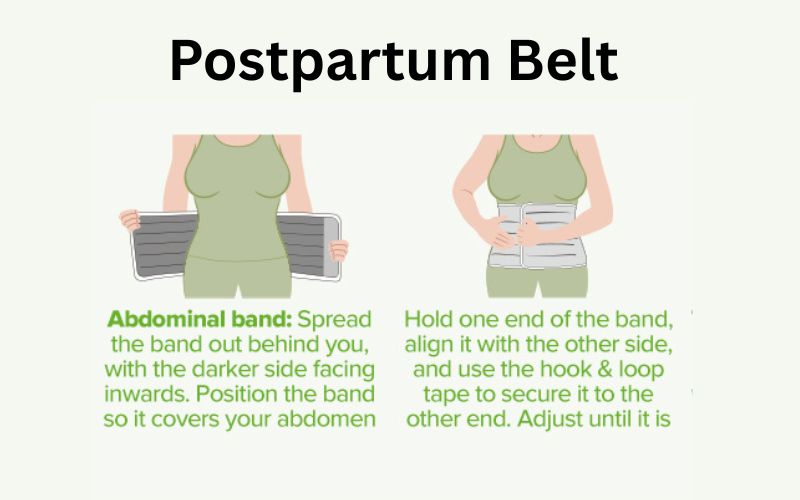 Postpartum Abdominal Band - Grey