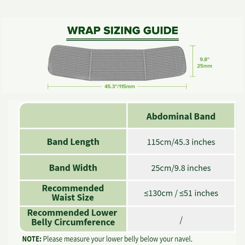 Postpartum Abdominal Band - Grey