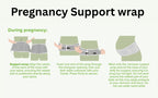 Pregnancy Support Wrap - Grey