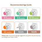 Happii Bear Rechargeable Nail Trimmer Set - White