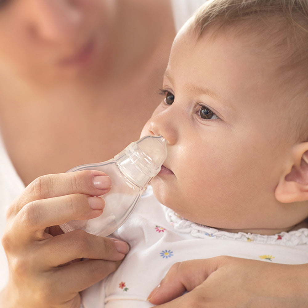 Easy-Squeezy Silicone Bulb Syringe - 2 Tips