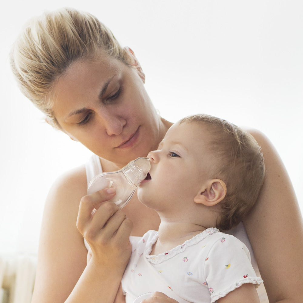 Easy-Squeezy Silicone Bulb Syringe - 2 Tips