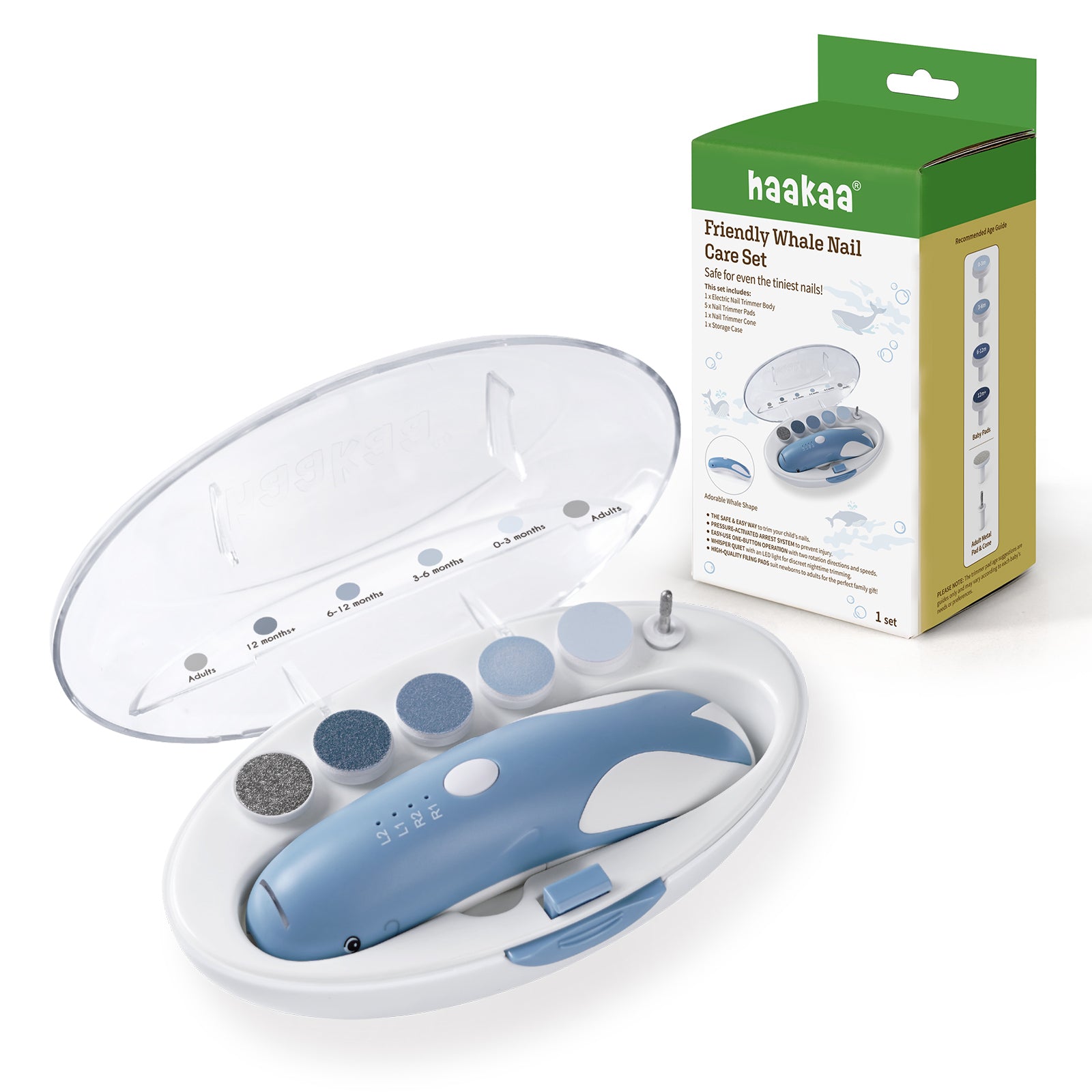 Friendly Whale Nail Care Set