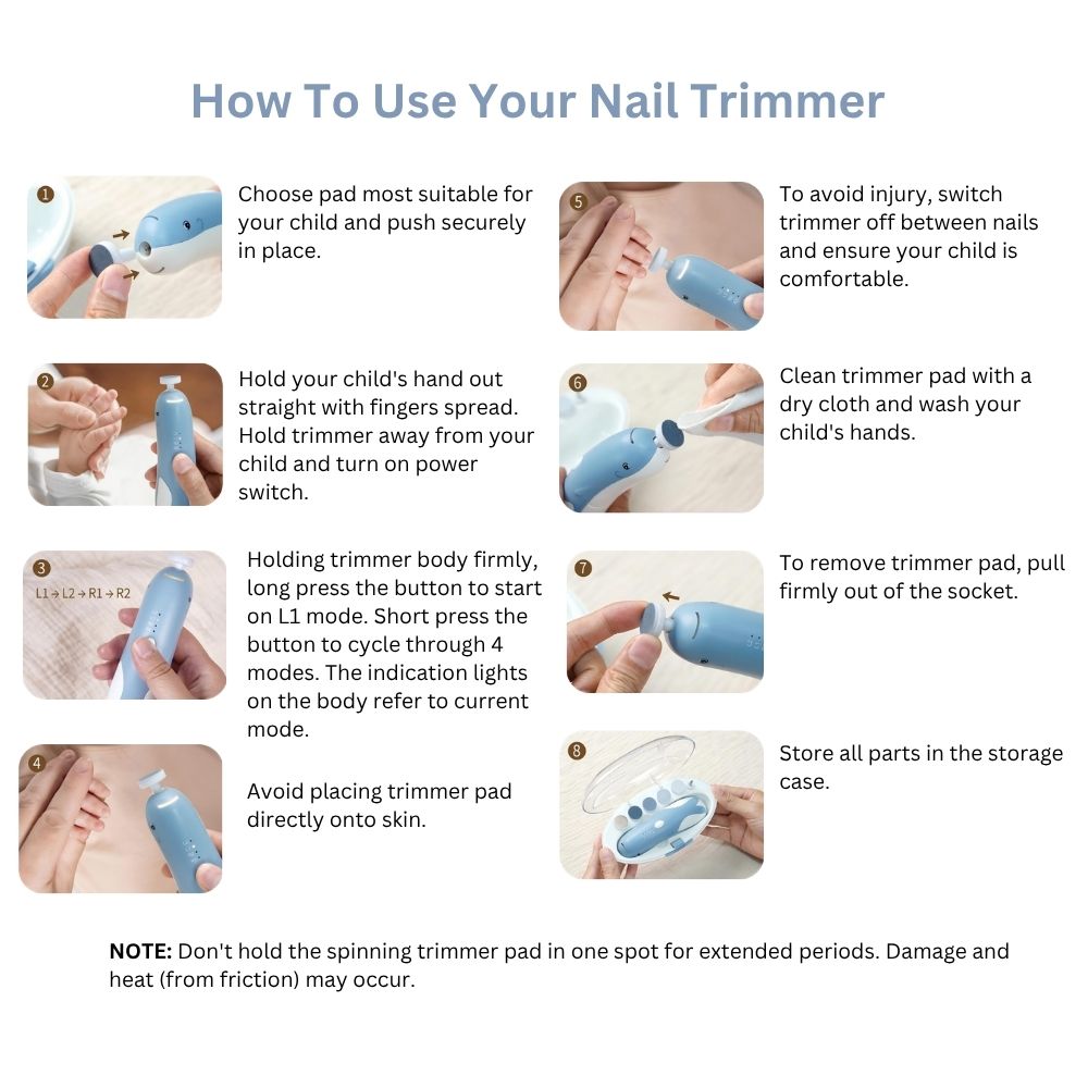 Friendly Whale Nail Care Set