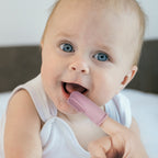 Textured Silicone Finger Toothbrush 2pc