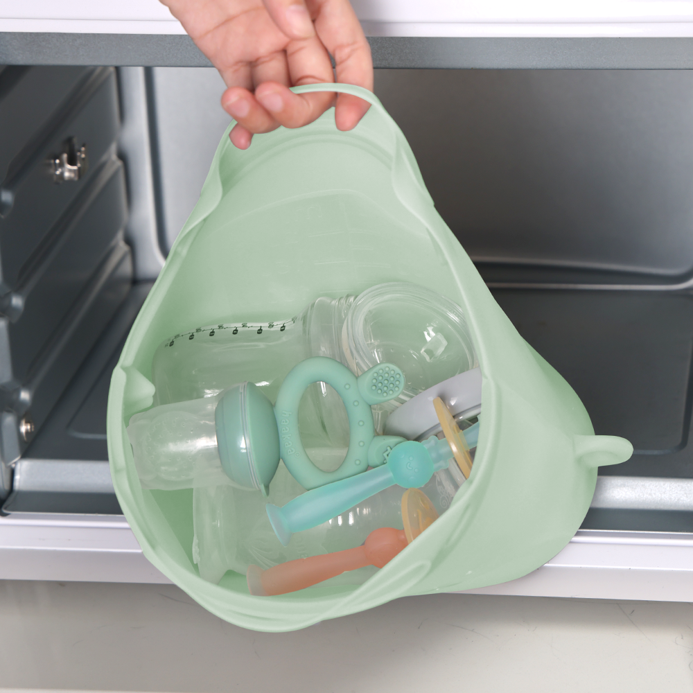 Multipurpose Steamer & Steriliser Bag - Lime